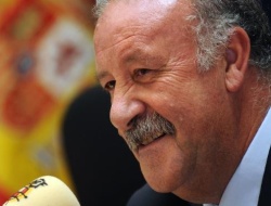 Vicente del Bosque, adestrador da selección española