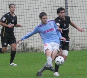 Imaxe do partido entre Celta b e Deportivo b