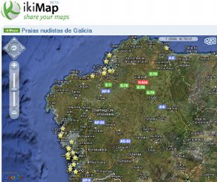 Unha das moitas posibilidades de ikiMap