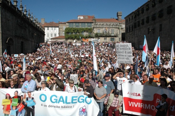 Manifestación Queremos Galego