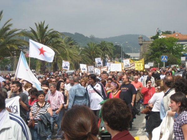 Dez milleiros de persoas acudiron, segundo avaliación dos organizadores